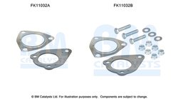 SET MONTAJ, FILTRU FUNINGINE/PARTICULE BM CATALYSTS FK11032 - Compatibil cu AUDI