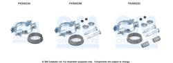 Set montare toba esapament BM Catalysts FK50023