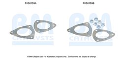 Set montare toba esapament BM Catalysts FK50159