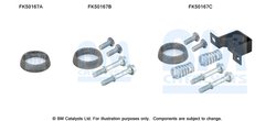Set montare toba esapament BM Catalysts FK50167