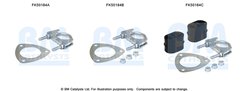 Set montare toba esapament BM Catalysts FK50184