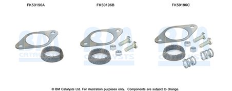 Set montare toba esapament BM Catalysts FK50196