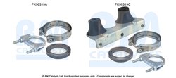 Set montare toba esapament BM Catalysts FK50319