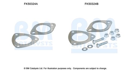 Set montare toba esapament BM Catalysts FK50324