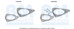 Set montare toba esapament BM Catalysts FK50486