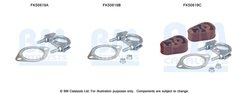 Set montare toba esapament BM Catalysts FK50619