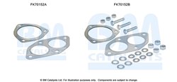 Set montare toba esapament BM Catalysts FK70152