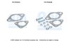 Set montare toba esapament BM Catalysts FK70352