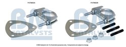 Set montare toba esapament BM Catalysts FK70602