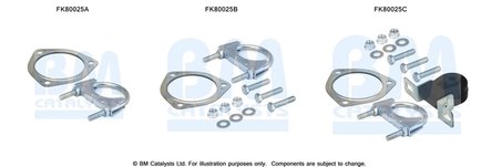 Set montaj catalizator BM Catalysts FK80025