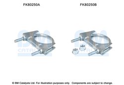 SET MONTAJ CATALIZATOR BM CATALYSTS FK80250 - Compatibil cu BMW