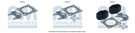 SET MONTAJ CATALIZATOR BM CATALYSTS FK90821 - Compatibil cu SEAT, VW