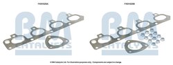 SET MONTAJ CATALIZATOR BM CATALYSTS FK91020 - Compatibil cu OPEL, VAUXHALL