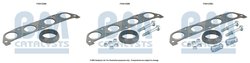 SET MONTAJ CATALIZATOR BM CATALYSTS FK91339 - Compatibil cu TOYOTA