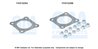 SET MONTAJ CATALIZATOR BM CATALYSTS FK91529 - Compatibil cu SEAT, VW