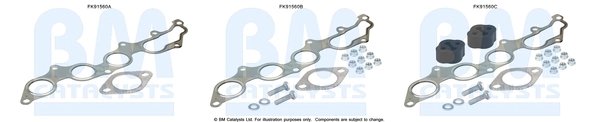 Set montaj catalizator BM Catalysts FK91560