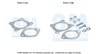 SET MONTAJ CATALIZATOR BM CATALYSTS FK91713 - Compatibil cu AUDI, SEAT, SKODA, VW