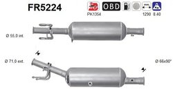 Filtru de particule AS FR5224