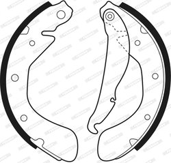 Set saboti frana Ferodo FSB334