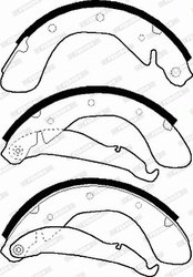 Set saboti frana Ferodo FSB334