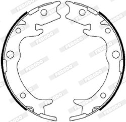 Set saboti frana Ferodo FSB4019