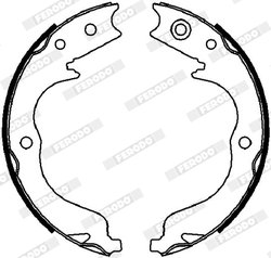 Set saboti frana Ferodo FSB4028