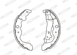 SET SABOTI FRANA FERODO FSB4031 - Compatibil cu DACIA, LADA, MERCEDES-BENZ, NISSAN, RENAULT