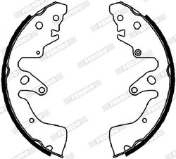 Set saboti frana Ferodo FSB4034