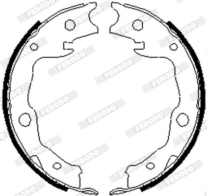 Set saboti frana Ferodo FSB4035