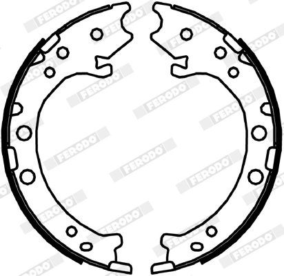 Set saboti frana Ferodo FSB4044