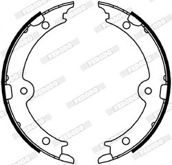 SET SABOTI FRANA FERODO FSB4066 - Compatibil cu LEXUS