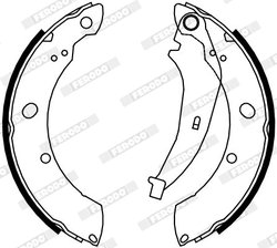 Set saboti frana Ferodo FSB4074
