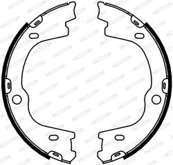 SET SABOTI FRANA FERODO FSB4087 - Compatibil cu HYUNDAI