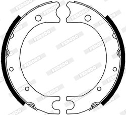 Set saboti frana Ferodo FSB4119