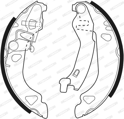 Set saboti frana Ferodo FSB477