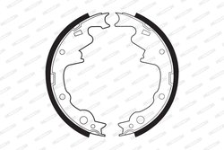 SET SABOTI FRANA FERODO FSB466 - Compatibil cu CHRYSLER, DODGE, JEEP, PLYMOUTH