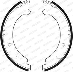SET SABOTI FRANA FERODO FSB522 - Compatibil cu VOLVO