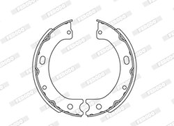 Set saboti frana Ferodo FSB641