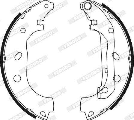 Set saboti frana Ferodo FSB648