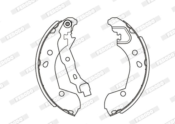 Set saboti frana Ferodo FSB649
