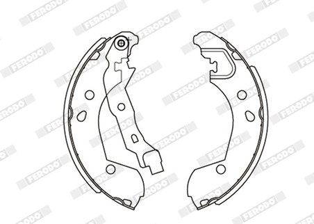 Set saboti frana Ferodo FSB649