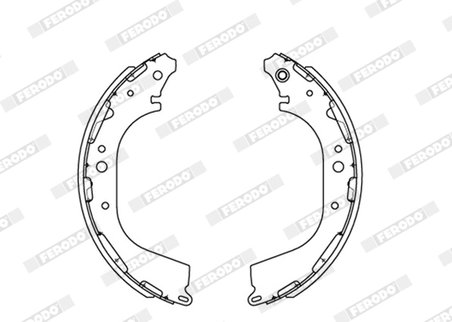 Set saboti frana Ferodo FSB683