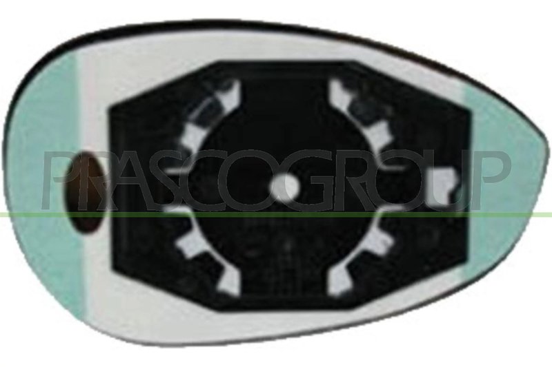 STICLA OGLINDA, OGLINDA RETROVIZOARE EXTERIOARA PRASCO FT0307523 - Compatibil cu ABARTH, FIAT