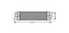 INTERCOOLER AVA QUALITY COOLING FTA4337 - Compatibil cu FIAT