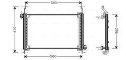 Radiator climatizare Ava Quality Cooling FTA5127