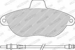 SET PLACUTE FRANA FERODO FVR1002 - Compatibil cu CITROEN, FIAT, PEUGEOT, SCANIA