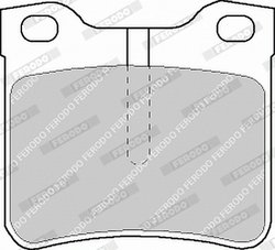 Set placute frana Ferodo FVR1044