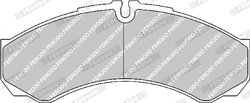 Set placute frana Ferodo FVR1315