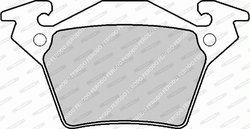 SET PLACUTE FRANA FERODO FVR1305 - Compatibil cu MERCEDES-BENZ
