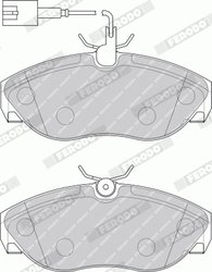 SET PLACUTE FRANA FERODO FVR1396 - Compatibil cu CITROEN, FIAT, PEUGEOT